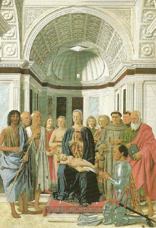 Piero della Francesca montefel tro altarpiece china oil painting image